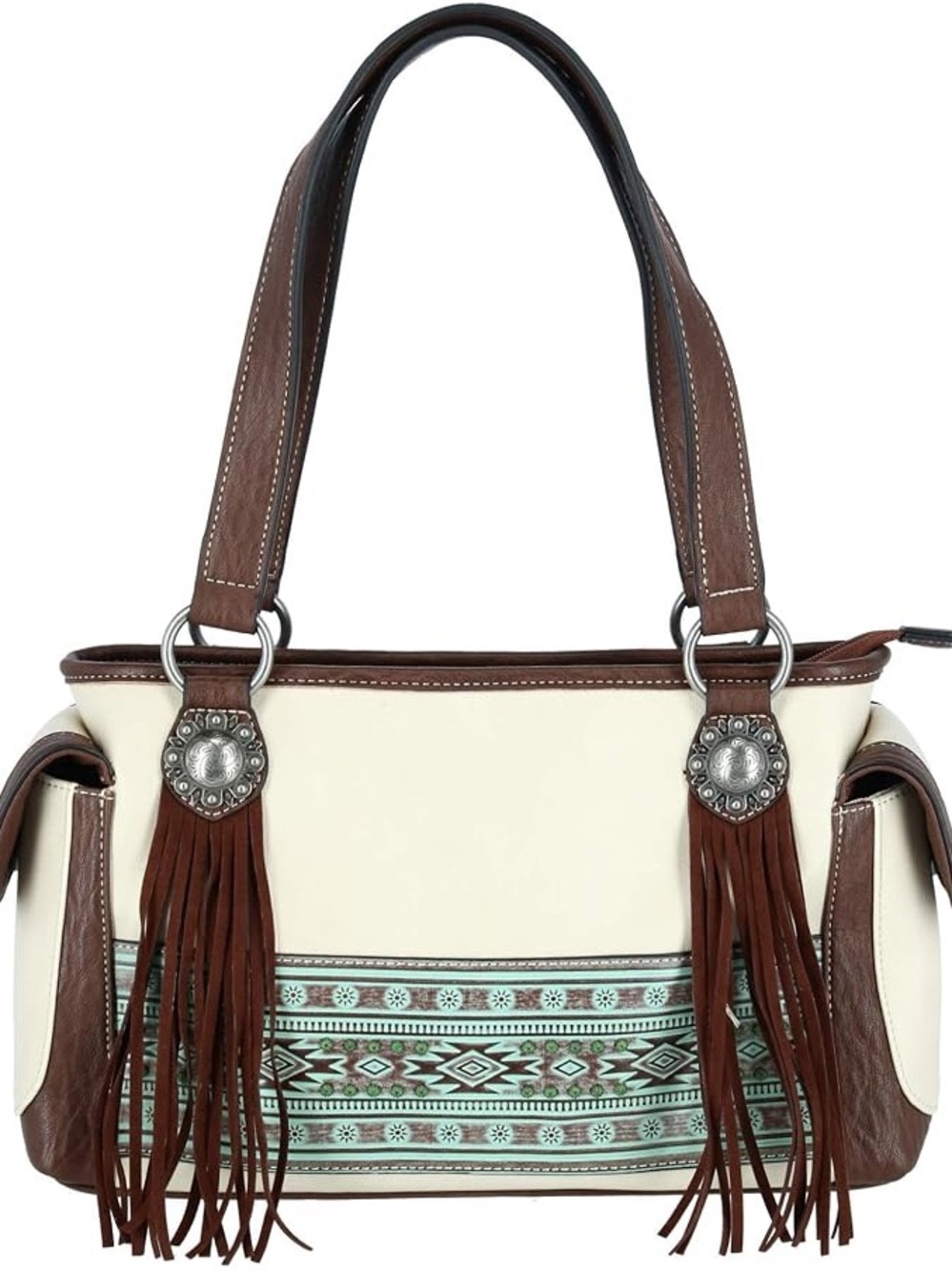 Nocona Women's Nicole Satchel, Western-Style Concealed Carry - Picture 2 of 15